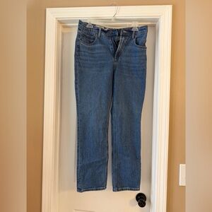 Kirkland Signature High Rise Straight Fit Jeans 28 in inseam